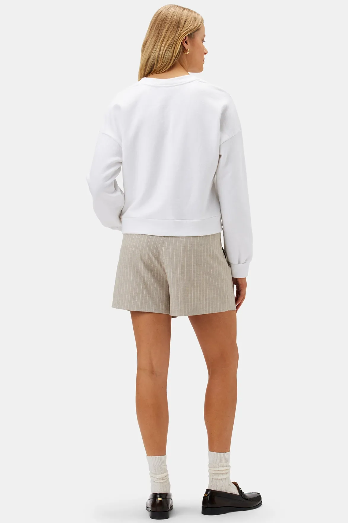 Tops|Sweaters & Cardigans^Amour Vert Abbie Sweatshirt White