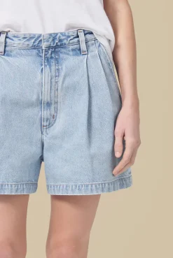 Shorts|Clearance^Amour Vert AGOLDE Becker Denim Short Rotate