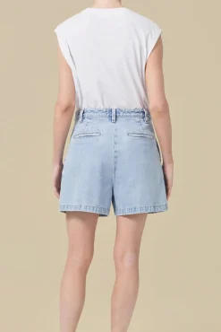 Shorts|Clearance^Amour Vert AGOLDE Becker Denim Short Rotate