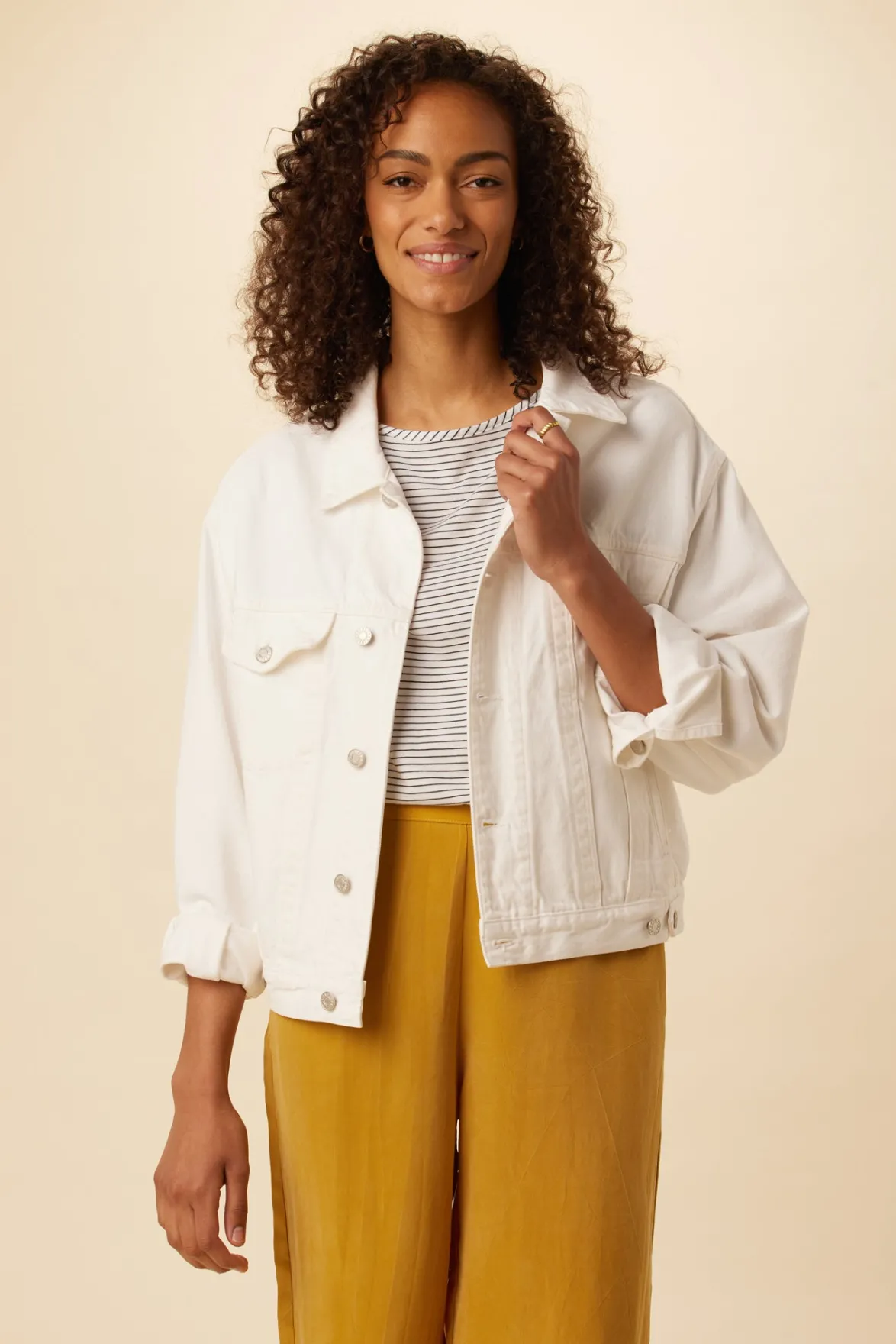 Denim|Clearance^Amour Vert AGOLDE Charli Denim Jacket Drumm