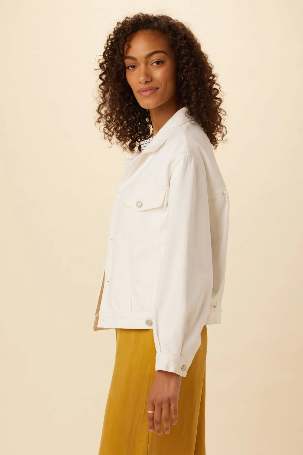 Denim|Clearance^Amour Vert AGOLDE Charli Denim Jacket Drumm