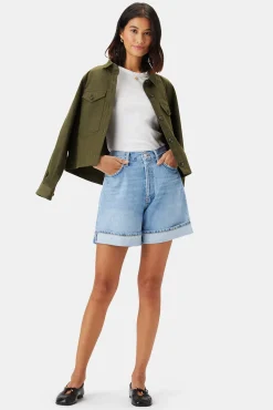 Clearance^Amour Vert AGOLDE Dame Denim Short Tension