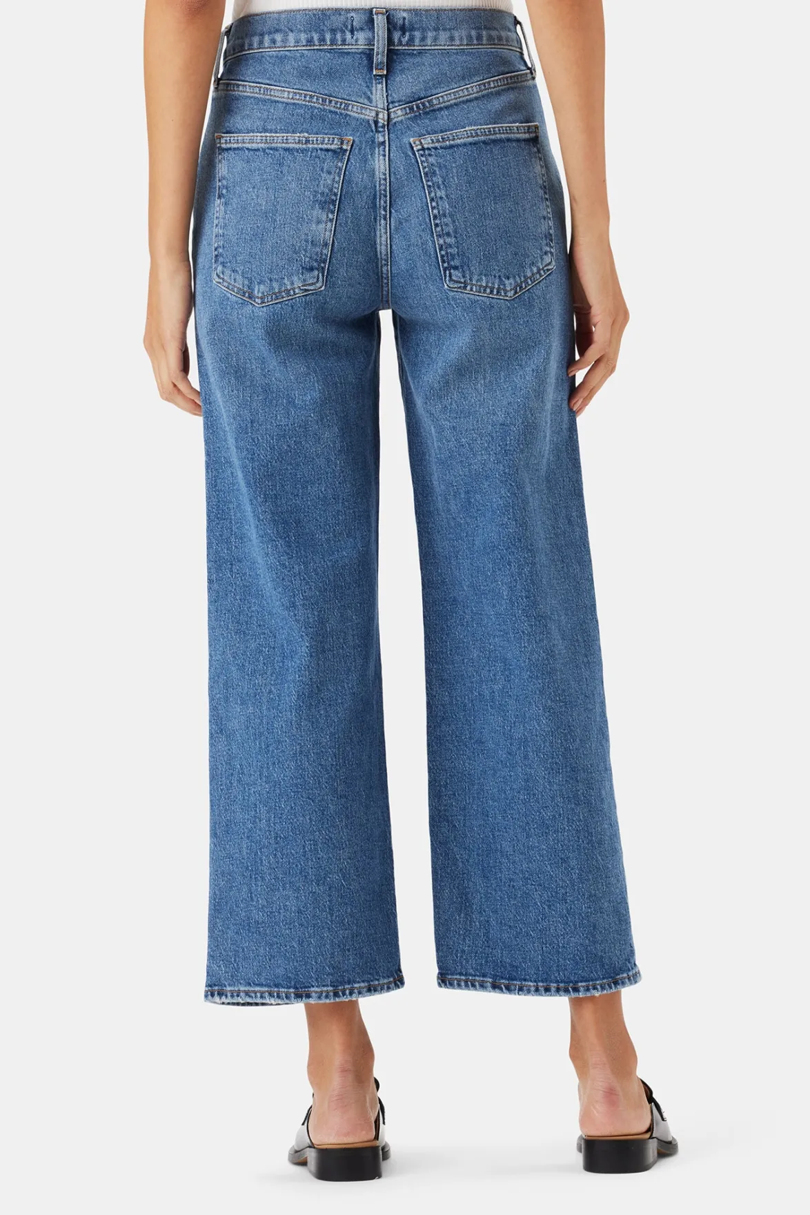 Pants|Denim^Amour Vert AGOLDE Harper Crop Jean Moor