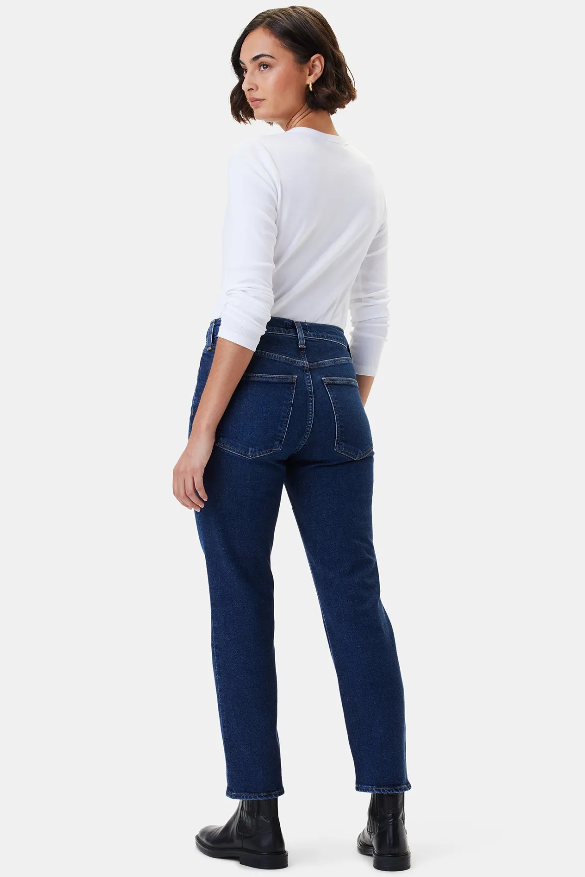 Pants|Denim^Amour Vert AGOLDE Kye Mid Rise Straight Crop Song