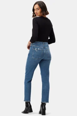Denim|Pants^Amour Vert AGOLDE Kye Mid Rise Straight Crop Notions