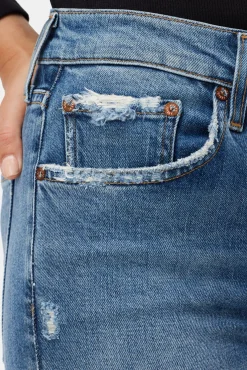 Denim|Pants^Amour Vert AGOLDE Kye Mid Rise Straight Crop Notions