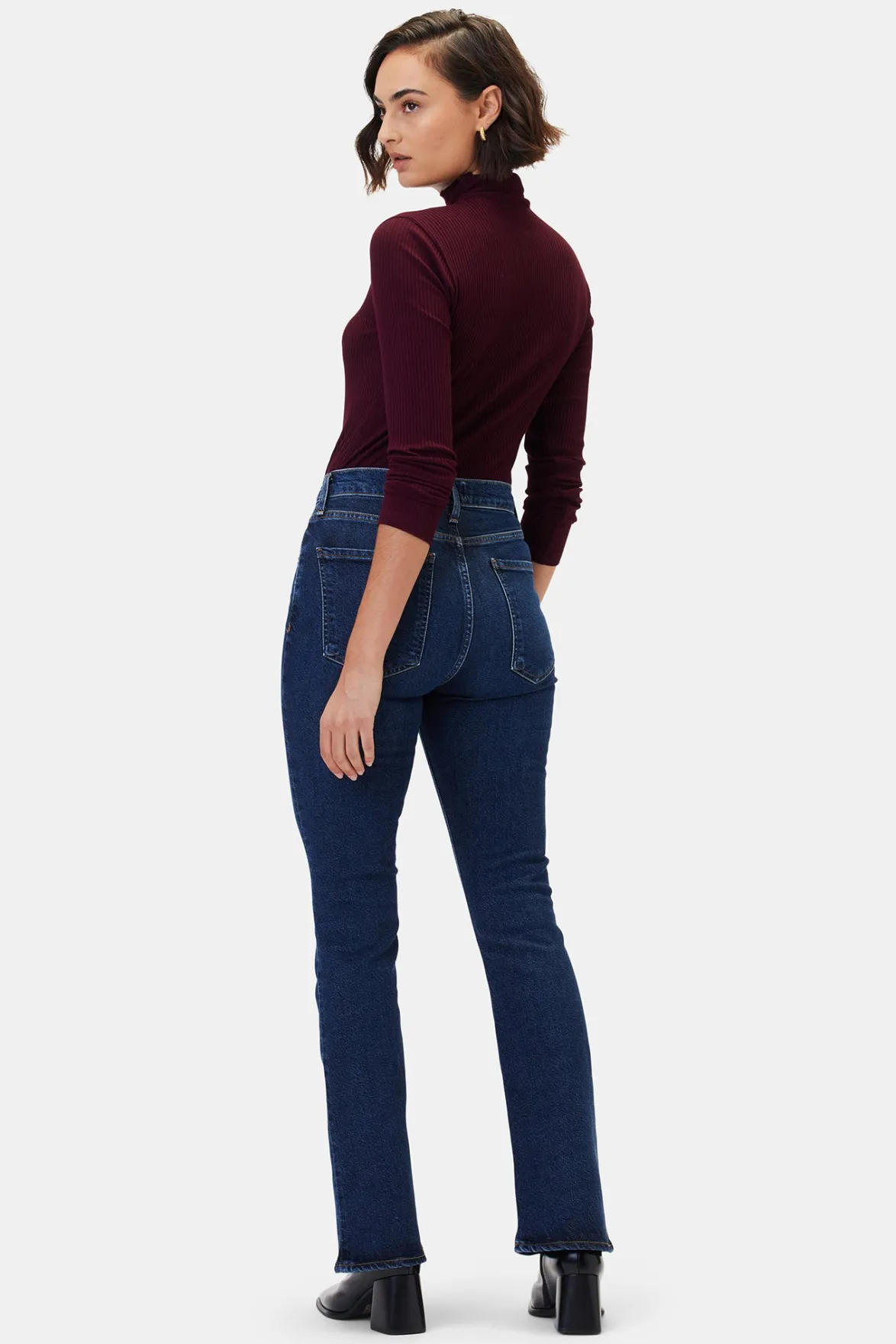 Denim|Pants^Amour Vert AGOLDE Nico High Rise Slim Boot Song