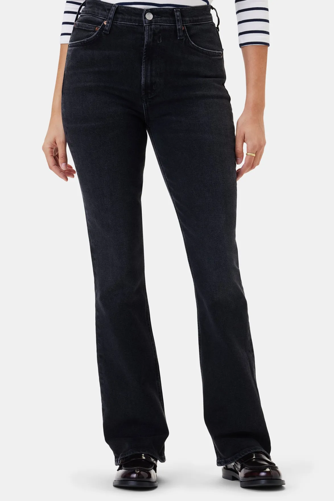 Denim|Pants^Amour Vert AGOLDE Nico High Rise Slim Boot Hotline