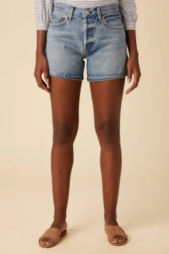 Clearance^Amour Vert AGOLDE Parker Long Denim Short Occurrence