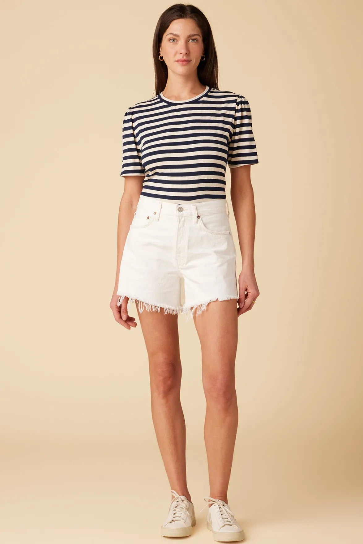 Clearance^Amour Vert AGOLDE Parker Long Vintage Short PannaCotta