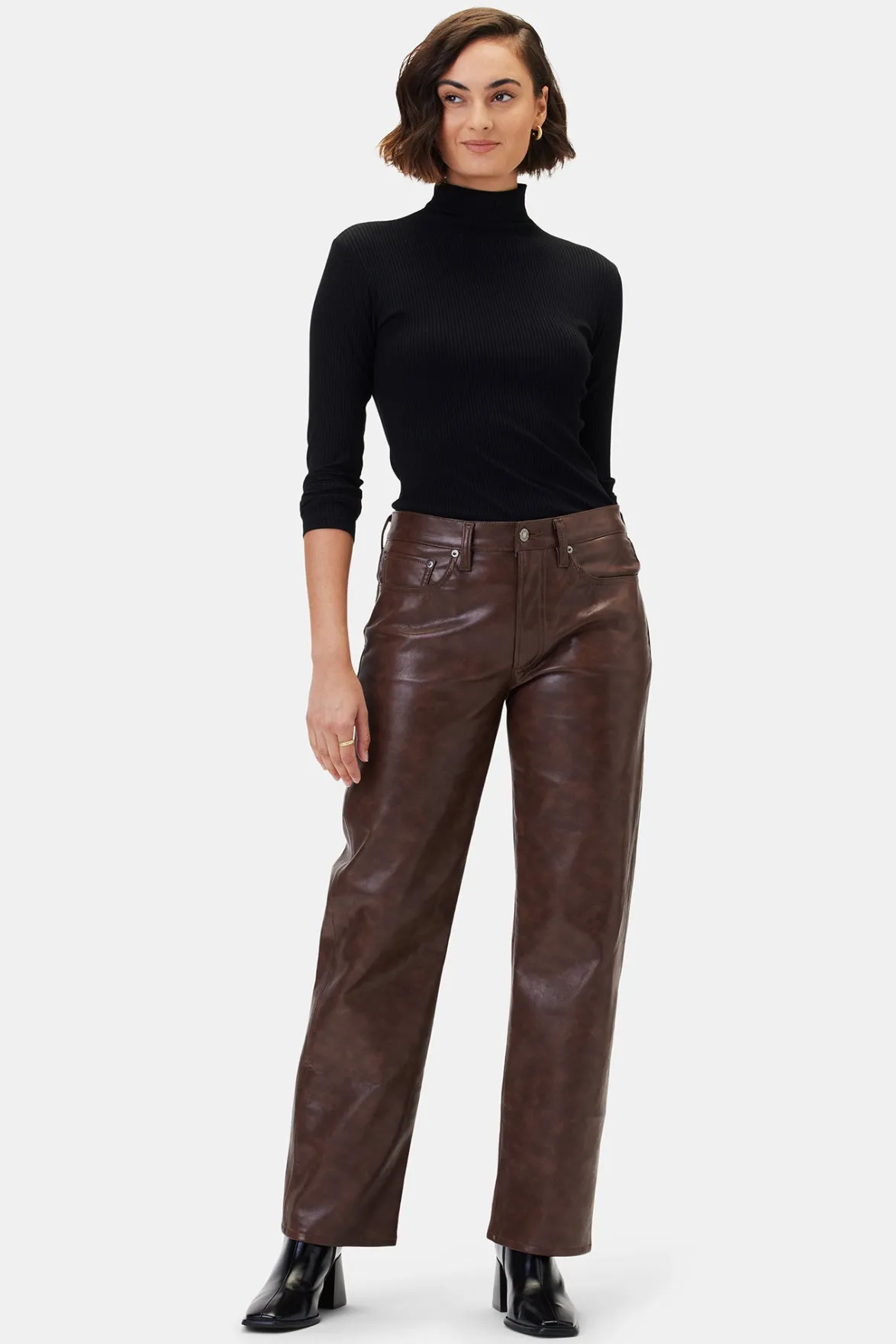 Denim|Clearance^Amour Vert AGOLDE Sloane Jean Cola
