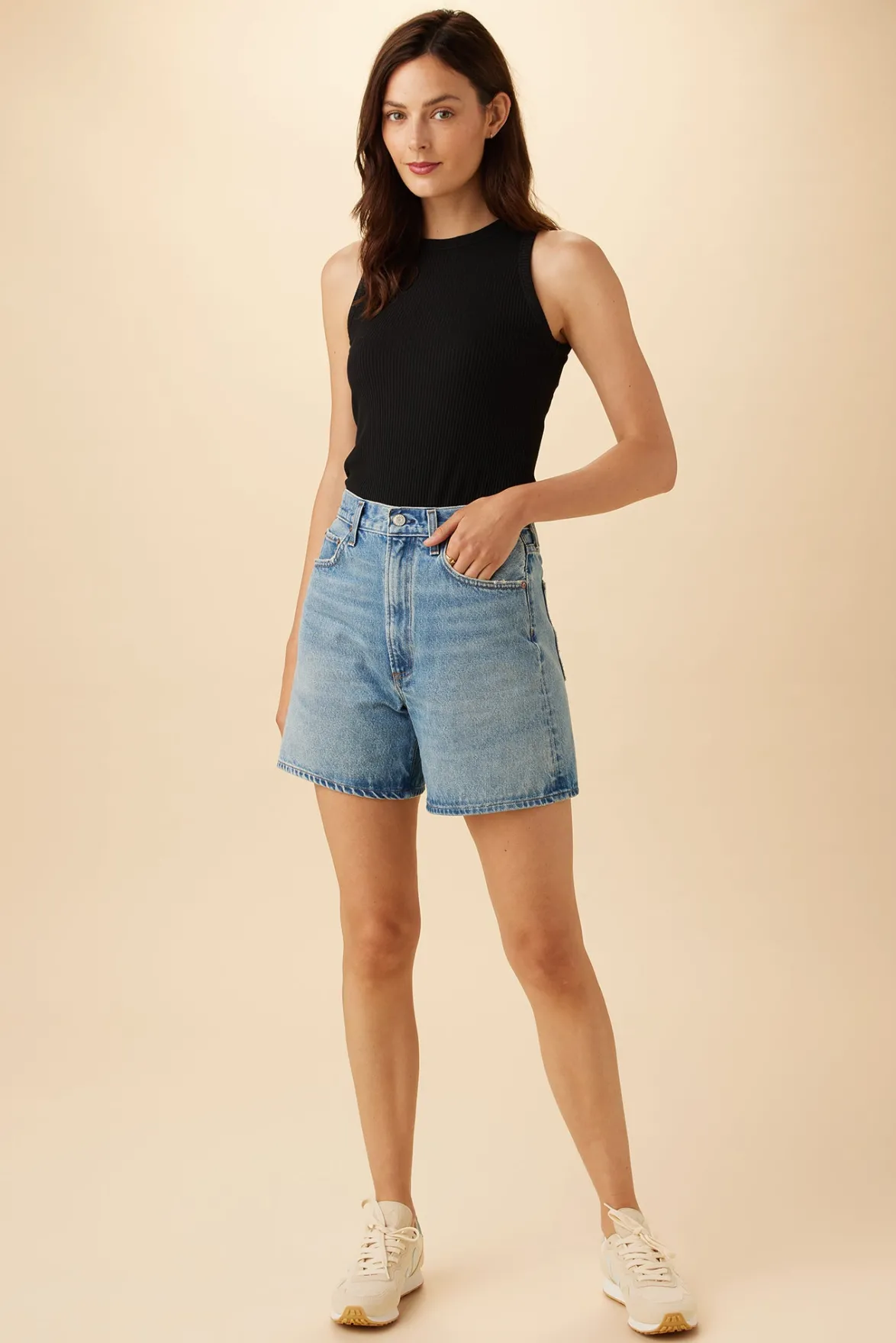 Clearance^Amour Vert AGOLDE Stella Denim Short Mode