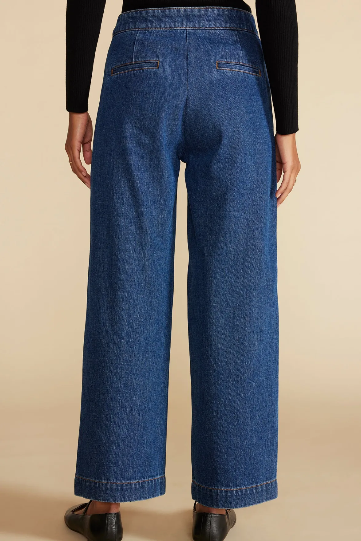 Pants|Denim^Amour Vert Alete Patch Pocket Jean IndigoBlue