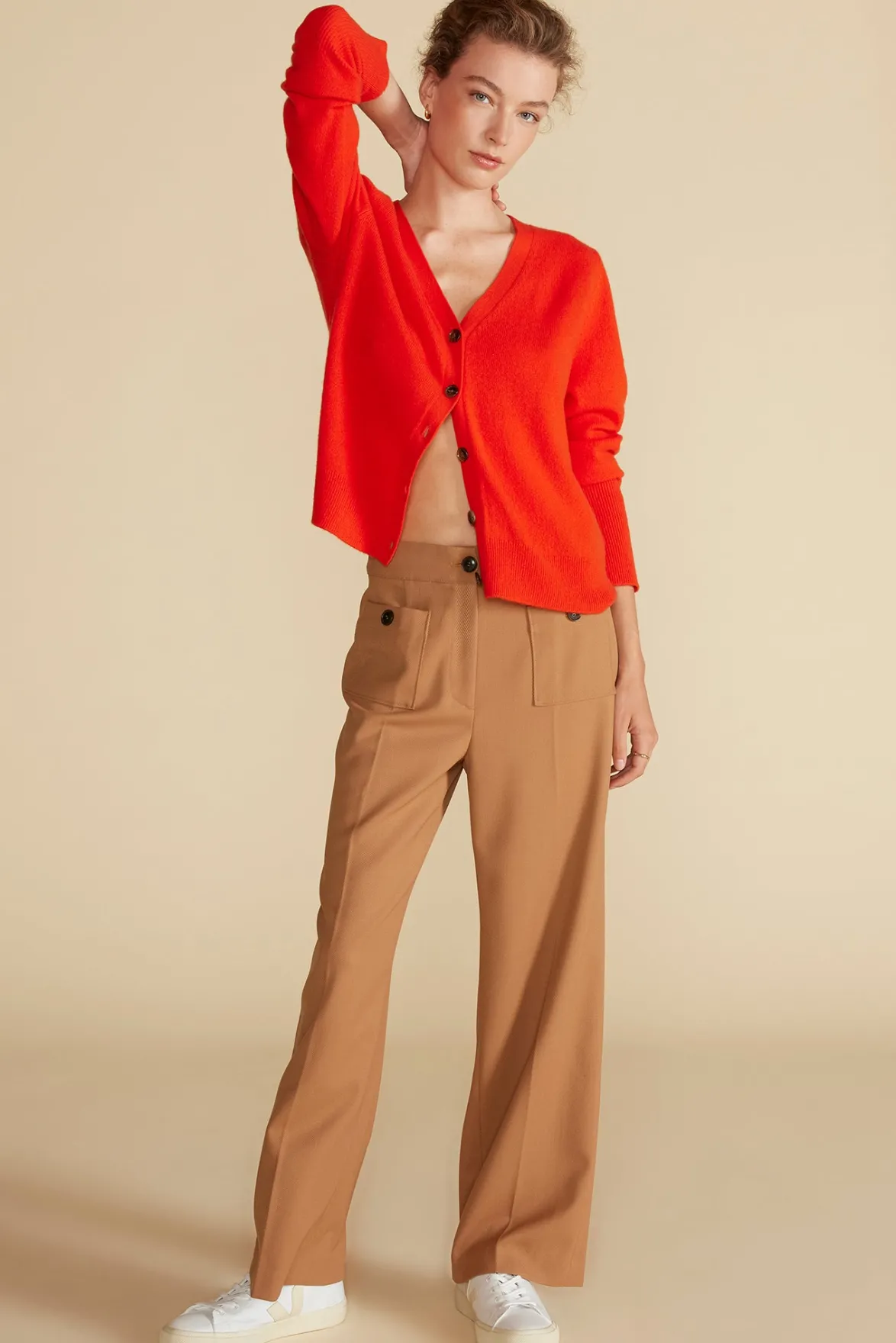 Pants|Clearance^Amour Vert Alete Patch Pocket Pant Camel