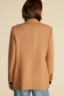 Jackets & Outerwear|Clearance^Amour Vert Alix Boyfriend Blazer Camel