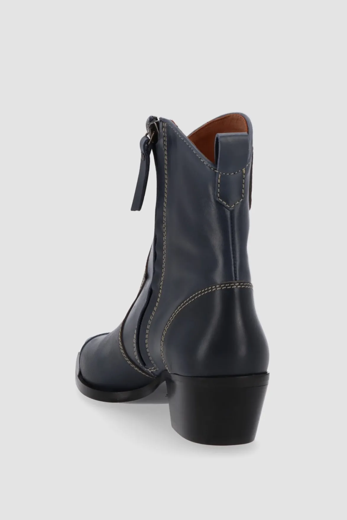 Clearance^Amour Vert Alohas Buffalo s Leather Ankle Boots Blue