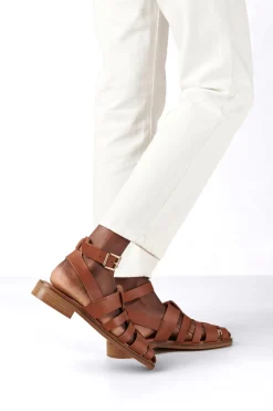 Shoes^Amour Vert Alohas Perry Fisherman Sandal Tan