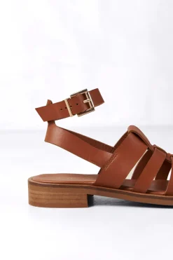 Shoes^Amour Vert Alohas Perry Fisherman Sandal Tan
