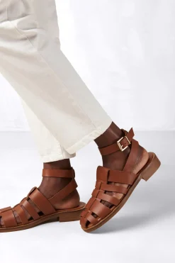 Shoes^Amour Vert Alohas Perry Fisherman Sandal Tan