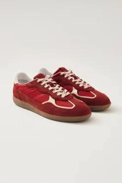Shoes^Amour Vert Alohas Tb.490 Rife Leather Sneakers RifeSheenRed