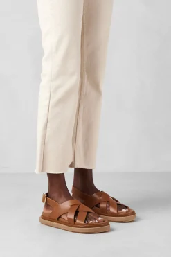 Shoes^Amour Vert Alohas Trunca Padded Sandal Tan