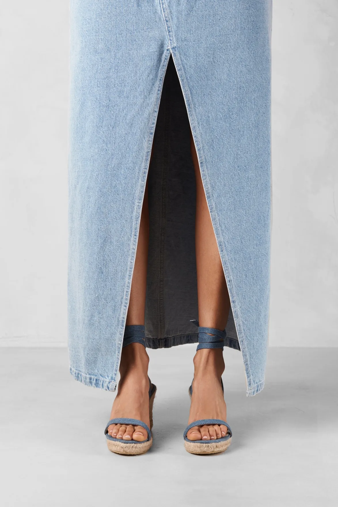 Shoes^Amour Vert Alohas Willa Leather Espadrille DenimBlue