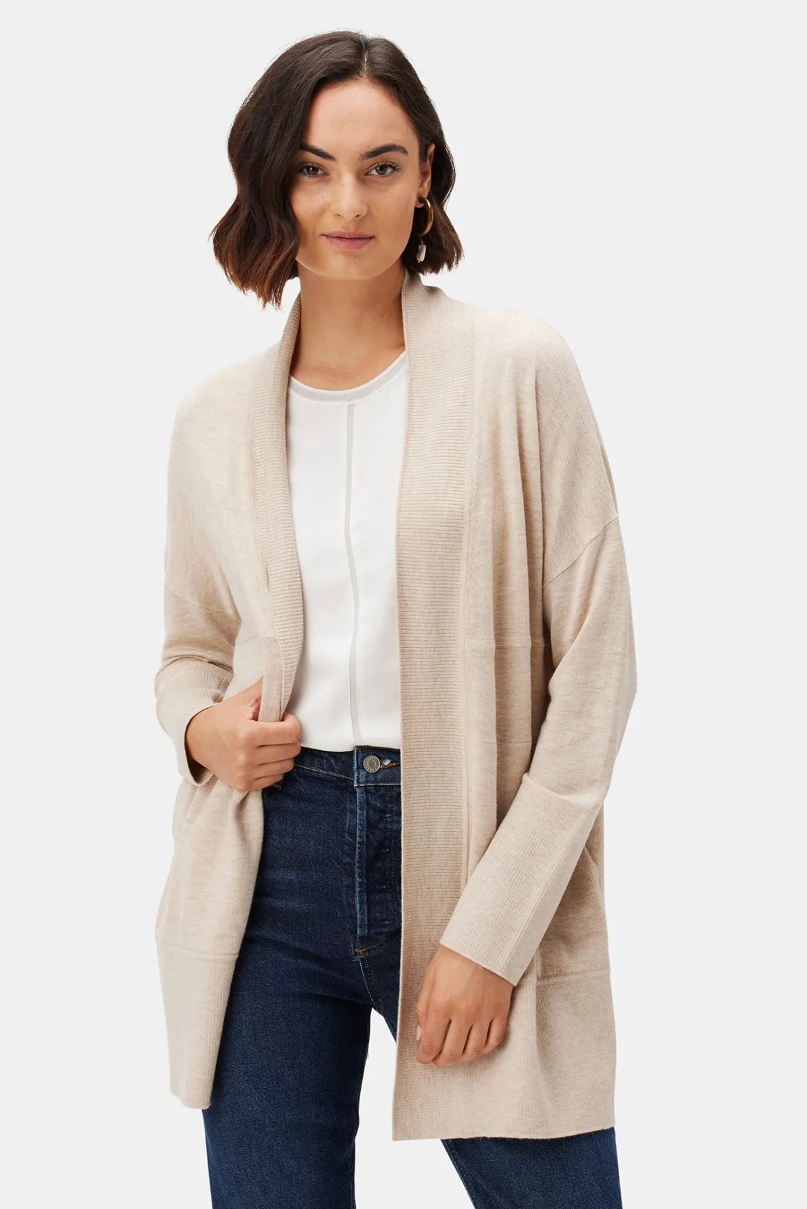 Sweaters & Cardigans|Clearance^Amour Vert Bailey Delight Eco Cardigan Oat