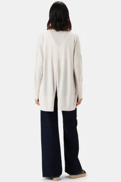 Sweaters & Cardigans|Clearance^Amour Vert Bailey Flaxen Eco Cardigan Oat
