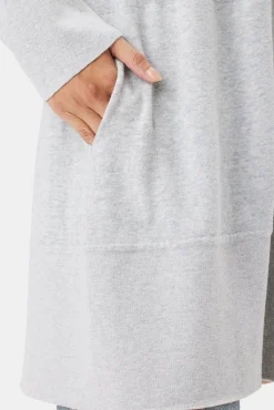 Sweaters & Cardigans|Clearance^Amour Vert Bailey Flaxen Eco Cardigan HeatherGrey