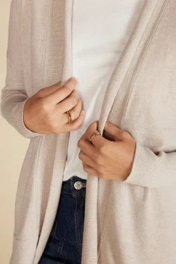Sweaters & Cardigans|Clearance^Amour Vert Bailey Wool Sweater Coat OatmealBeige