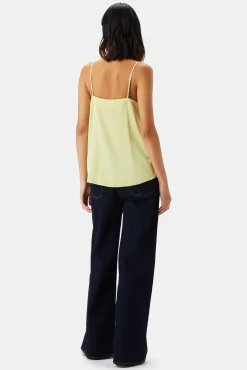 Tops|Clearance^Amour Vert Barlow Stretch Silk Tank Melon