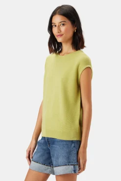 Tops|Clearance^Amour Vert Beline Knit Top LimeGreen