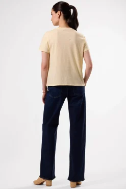 Tops|Tees^Amour Vert Berkeley Organic Cotton Tee Anise