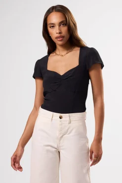 Tops|Clearance^Amour Vert Beryl Blouse Black