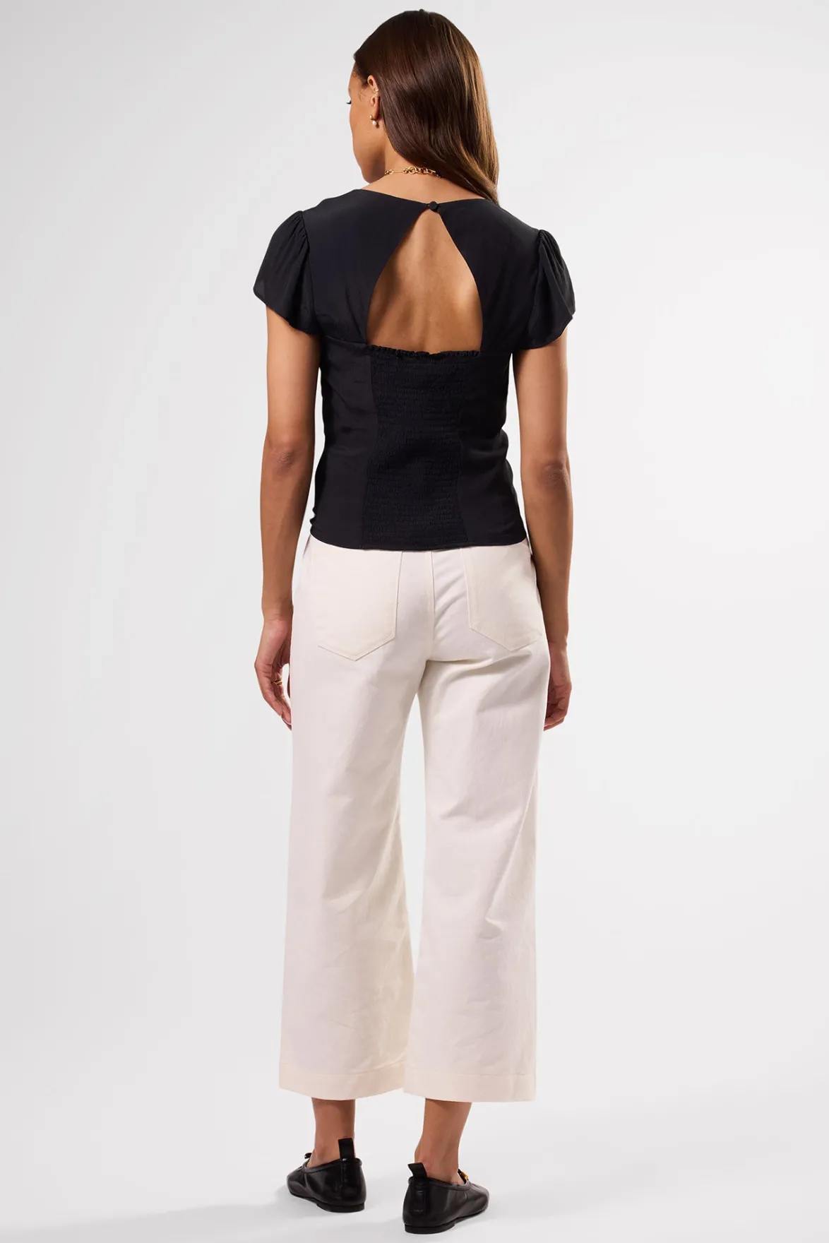 Tops|Clearance^Amour Vert Beryl Blouse Black