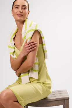 Dresses|Clearance^Amour Vert Briana Washable Silk Dress Melon