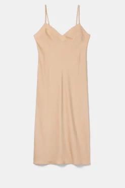 Dresses|Clearance^Amour Vert Briana Washable Silk Dress Biscotti