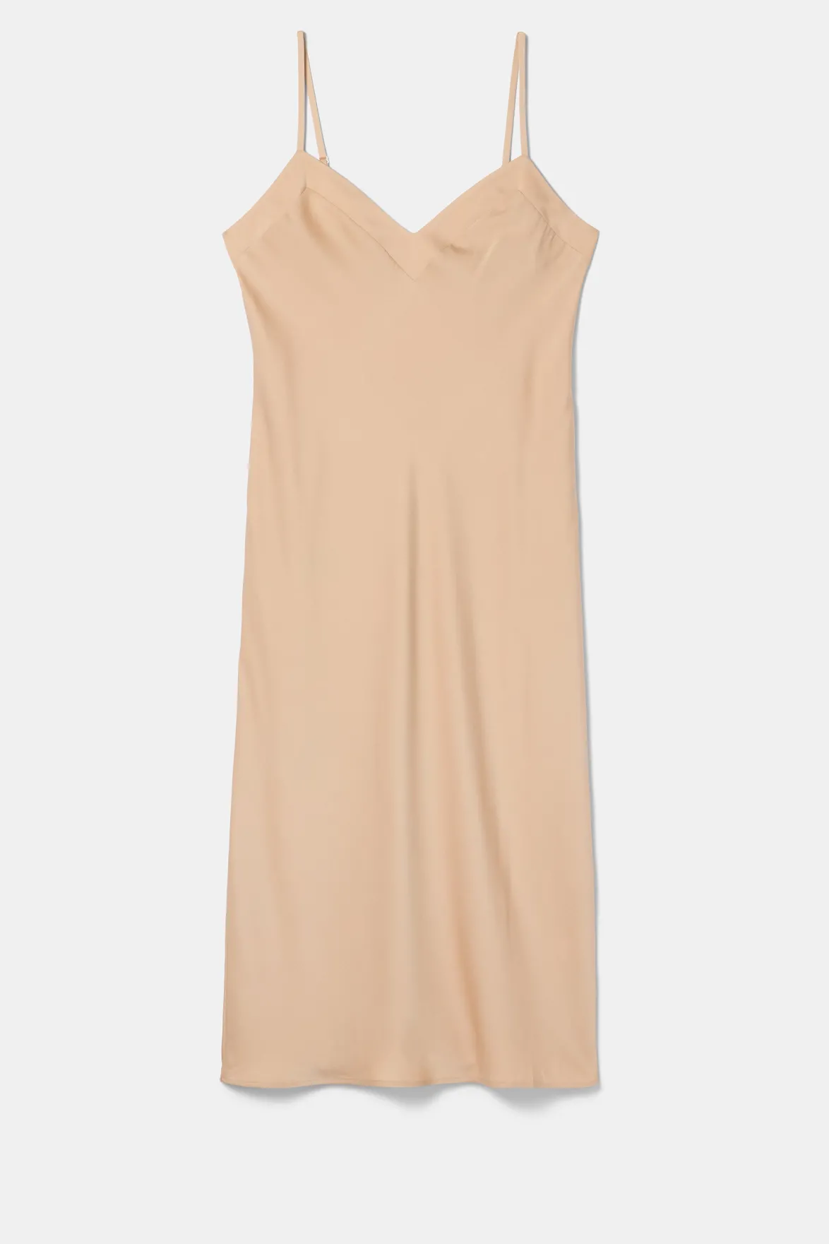 Dresses|Clearance^Amour Vert Briana Washable Silk Dress Biscotti