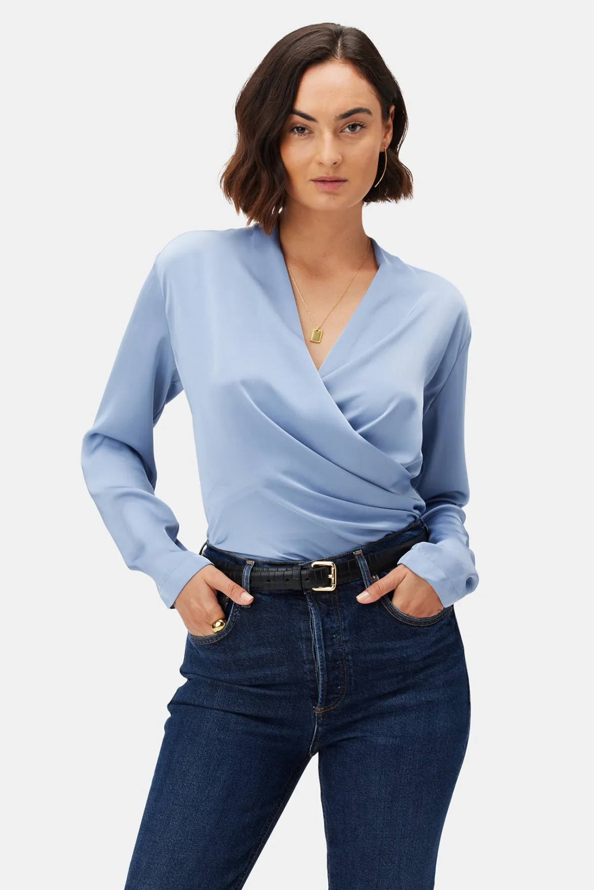 Tops|Clearance^Amour Vert Calais Blouse Horizon
