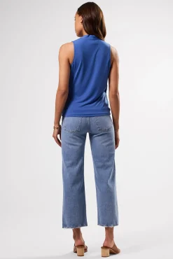 Tops|Clearance^Amour Vert Calais Stretch Knit Tank AegeanBlue