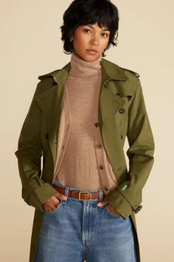 Sweaters & Cardigans|Clearance^Amour Vert Carrie Turtleneck Cashmere Sweater CafeAuLaitBeige