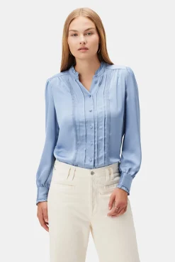 Tops|Clearance^Amour Vert Charlotte Blouse HorizonBlue
