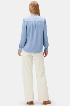 Tops|Clearance^Amour Vert Charlotte Blouse HorizonBlue
