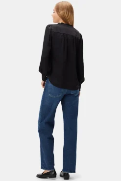 Tops|Clearance^Amour Vert Charlotte Blouse Black