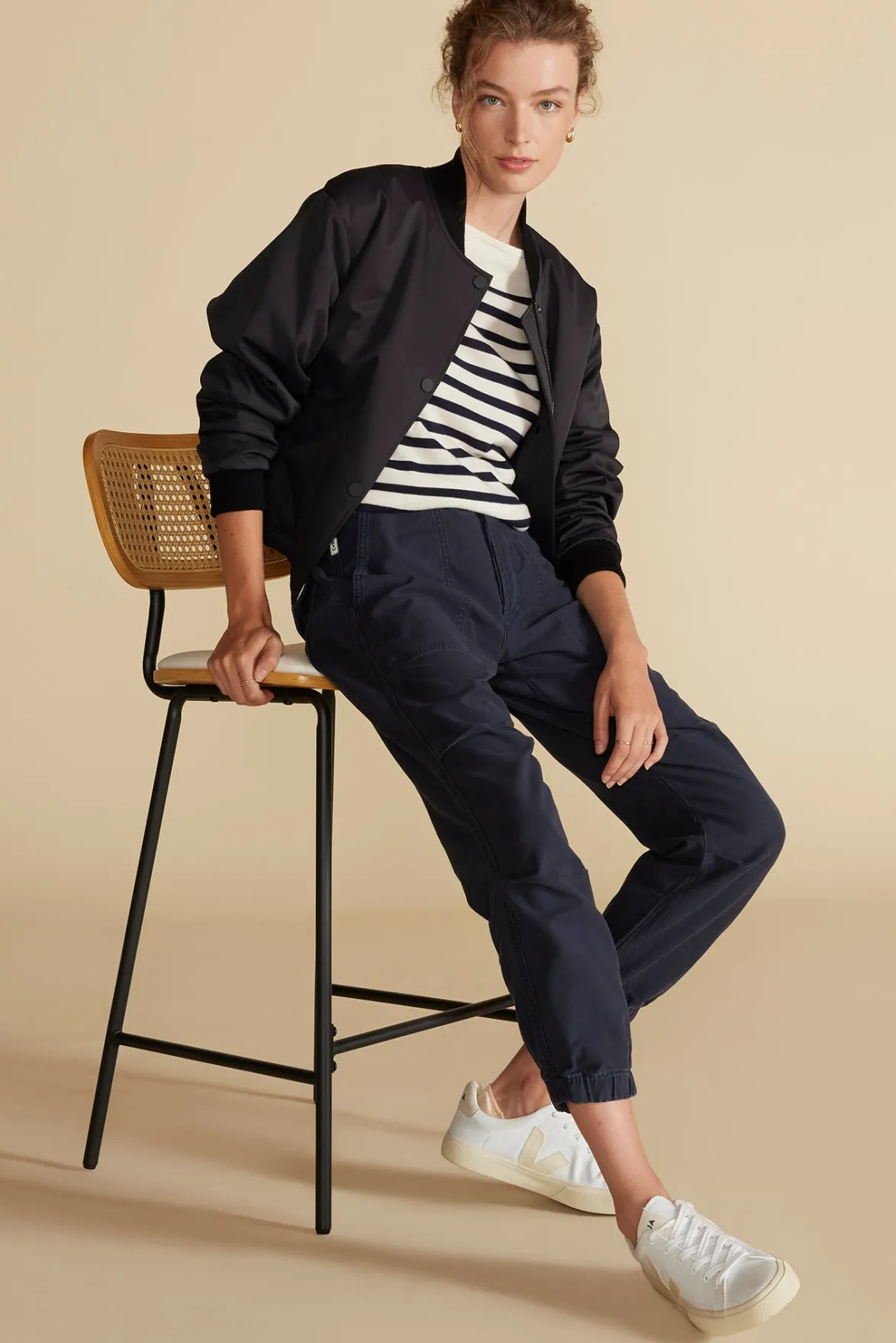 Pants^Amour Vert Citizens of Humanity Agni Utility Trouser WashedMarine