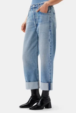 Pants|Denim^Amour Vert Citizens of Humanity Ayla Baggy Cuffed Crop Jean Gemini