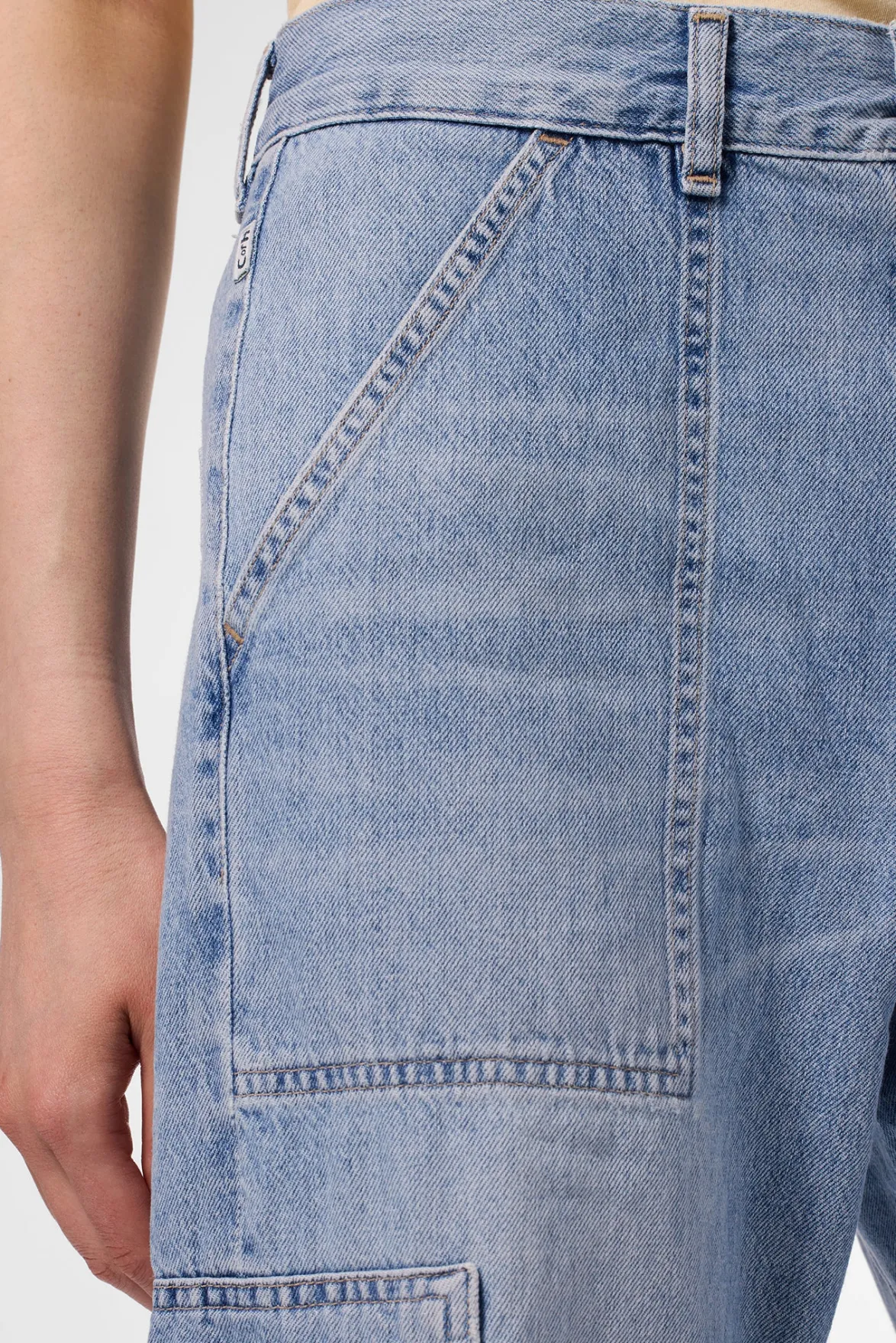 Pants|Clearance^Amour Vert Citizens of Humanity Marcelle Low Slung Easy Cargo Pant CloudNine