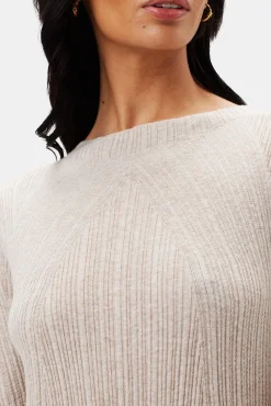 Dresses|Clearance^Amour Vert Claire Sweater Dress Oatmeal