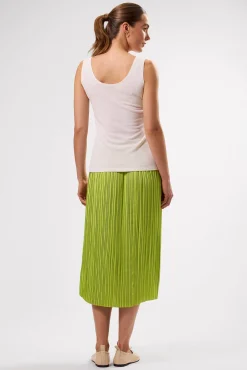 Tops|Clearance^Amour Vert Clarisse Silk Knit Tank Ivory
