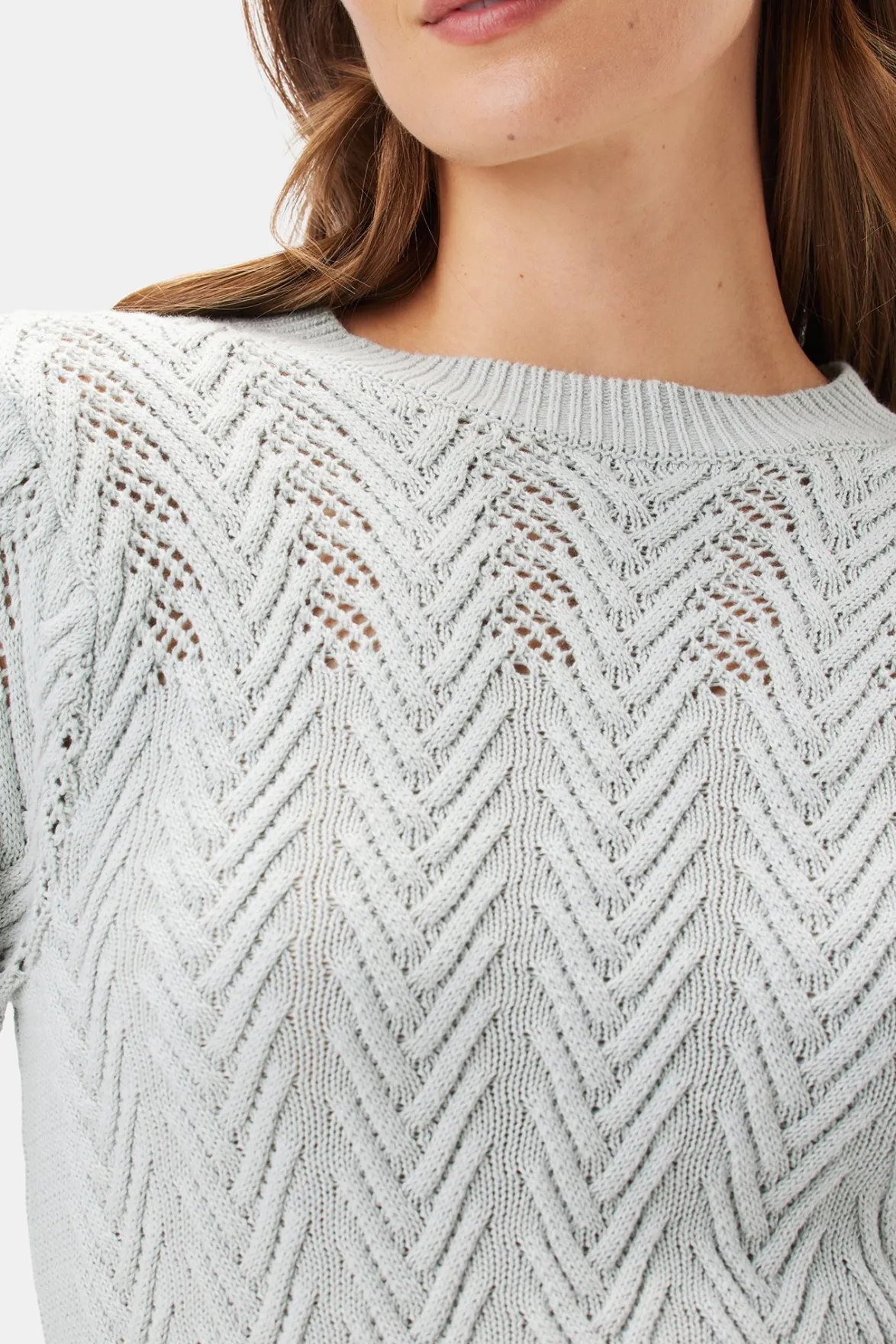 Sweaters & Cardigans|Clearance^Amour Vert Clementine Sweater MintGreen